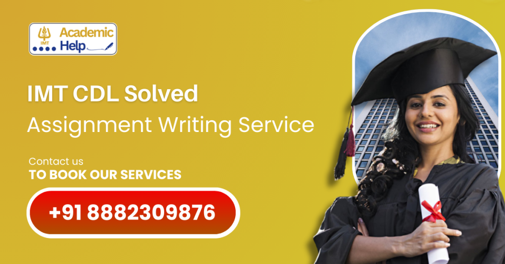 IMT CDL Solved Assignment